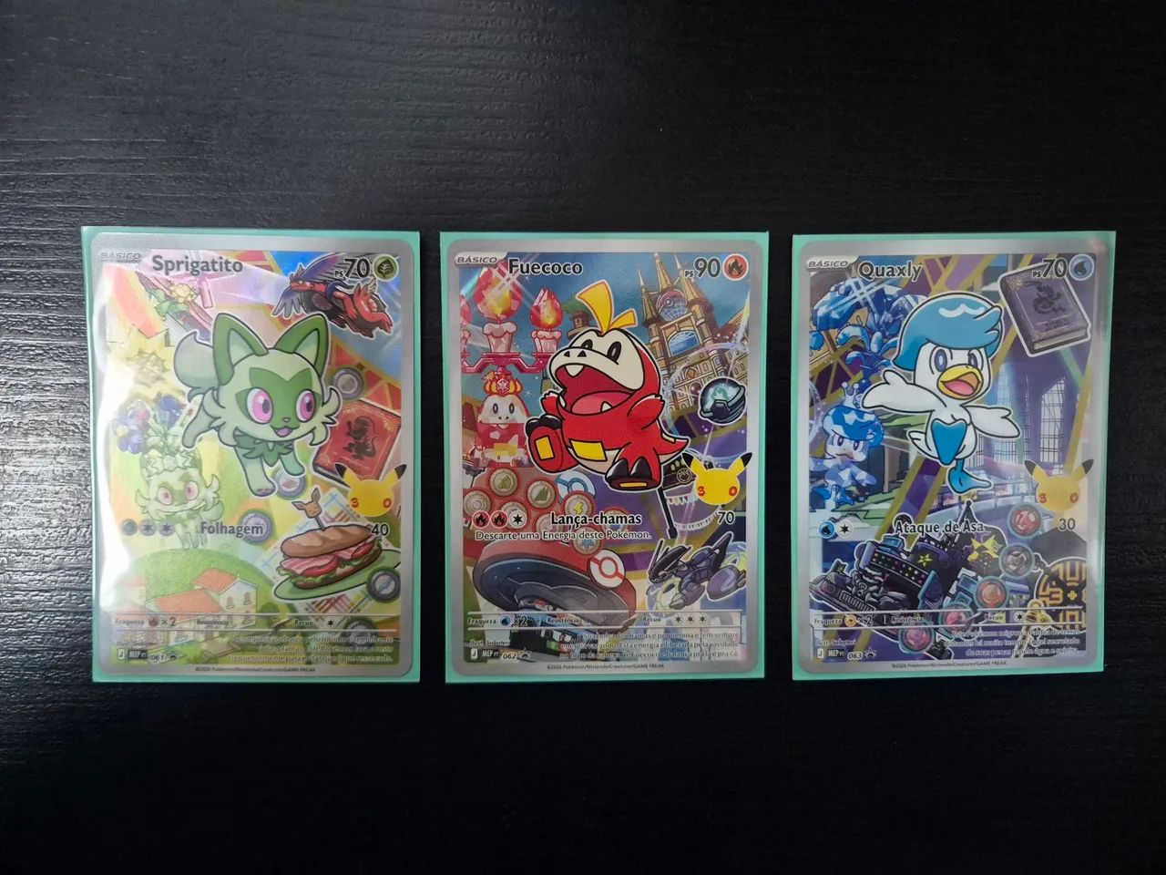 Parceiro Inicial Região de Paldea - Pokémon 