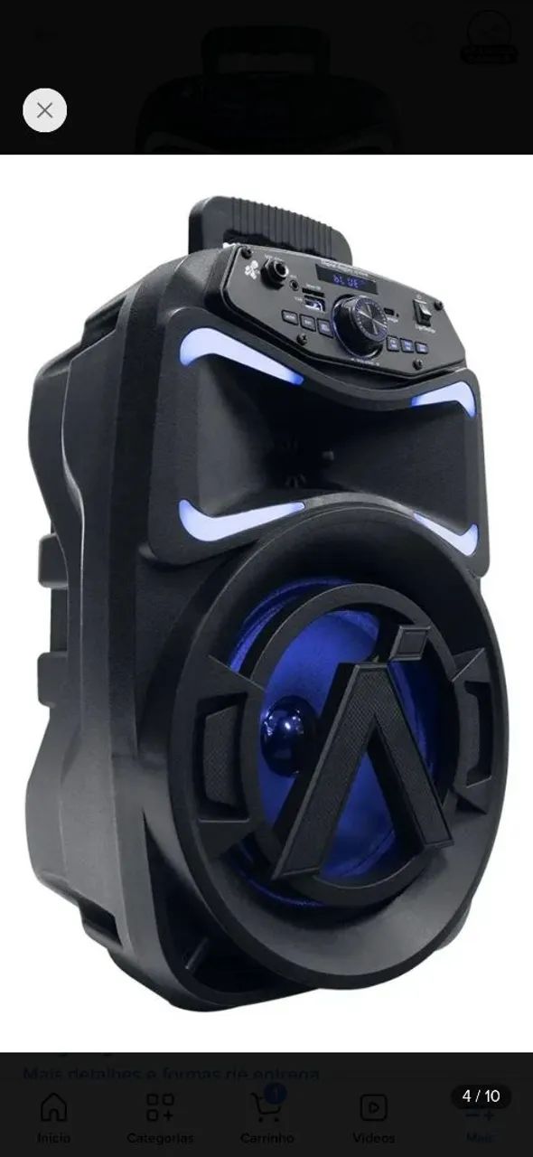 CAIXA DE SOM BLUETOOTH HYPE 250<br> - Foto 2