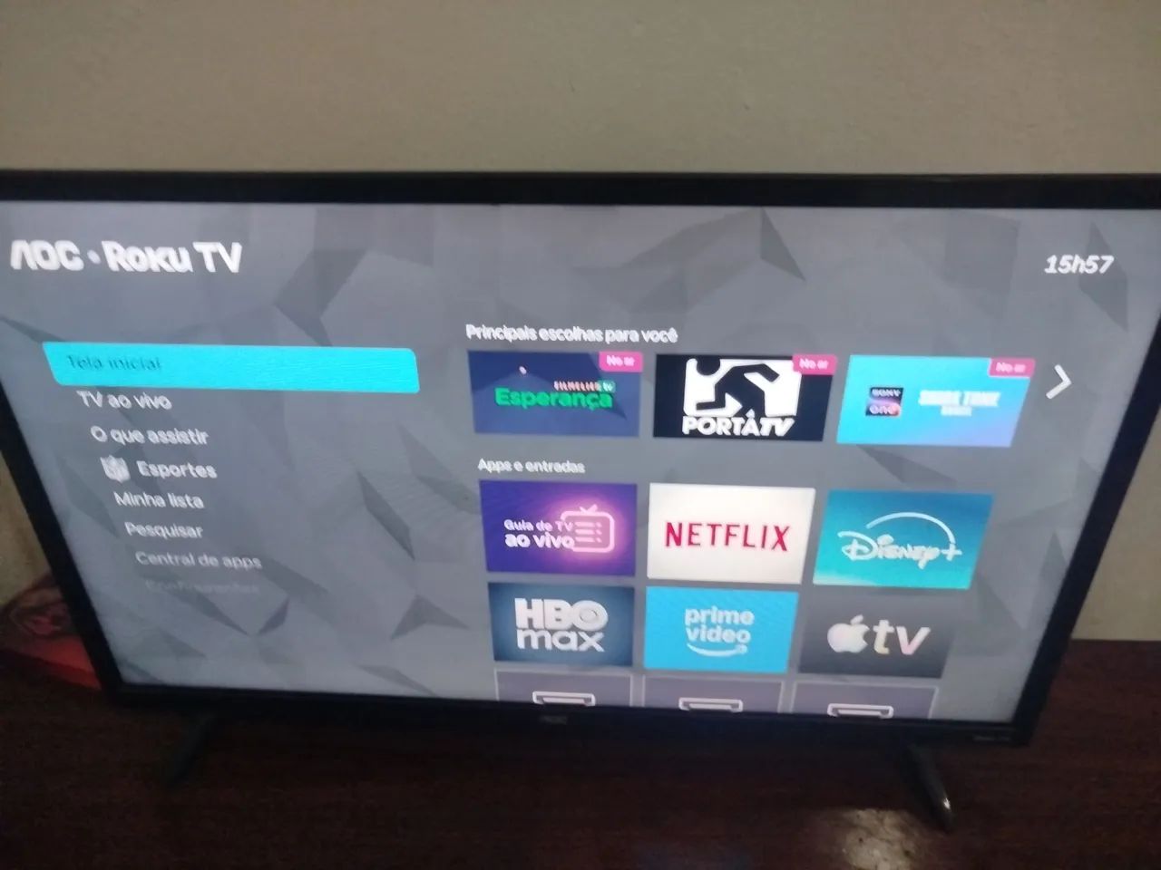 Tv AOC 32 polegadas SMART - Foto 2