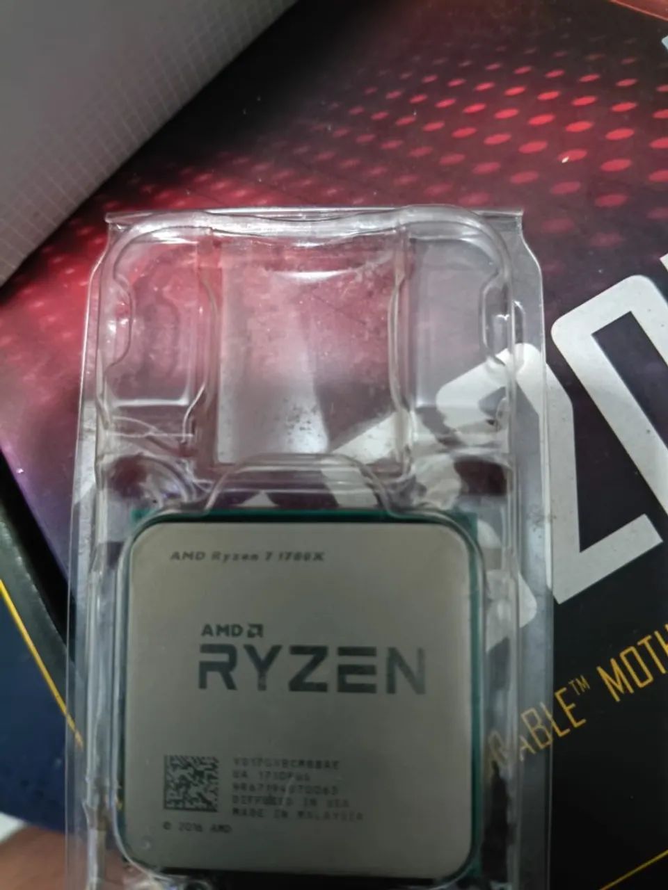 Kit Ryzen 7 Completo! ryzen 7 1700x/A320M-M.2/Air Cooler Deepcool 400v2  - Foto 4