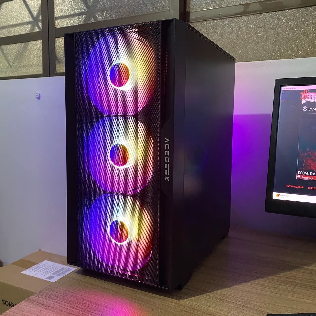 中古PC部品/ジャンク/i5-8400/GTX 1050 Ti/32GB PC Gamer i5 8400 4.00GHz / GTX 1050Ti 4GB GDDR5 / 16GB DDR4