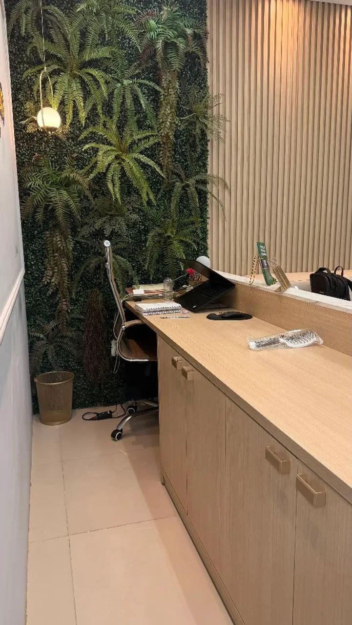 Recepção em MDF com detalhe marmorizado  - Foto 4