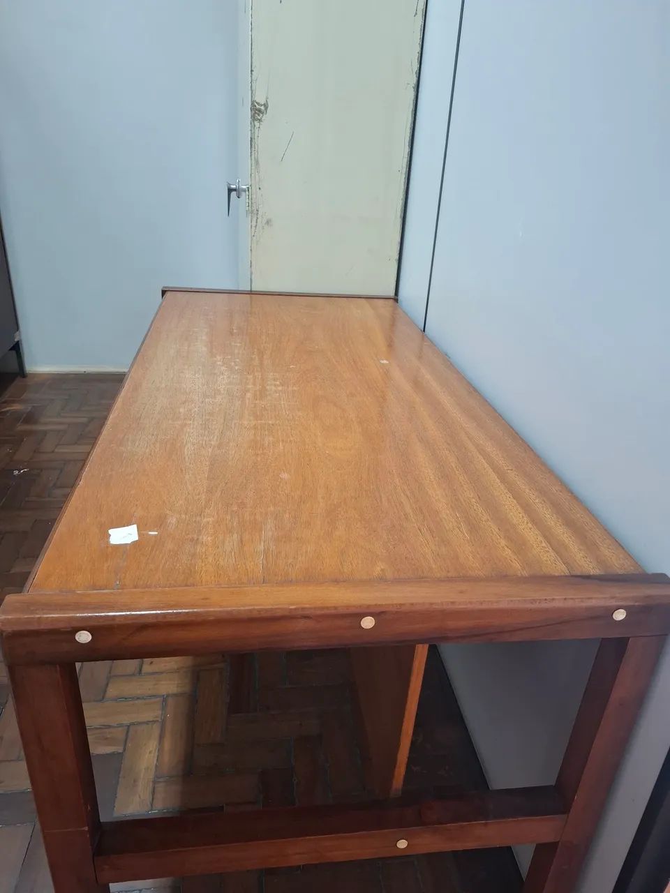 Mesa de Escritório em madeira maciça - Foto 4