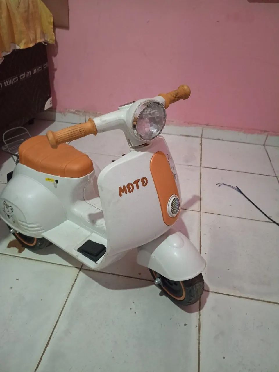 Carrinho infantil menina elétrico 