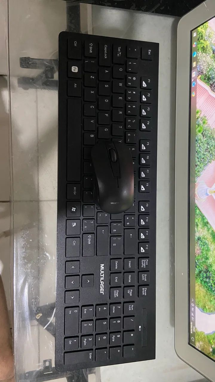 Computador All-in-one + kit mouse e teclado sem fio - Foto 4