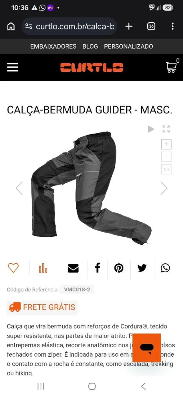 Calça - Bermuda Curtlo - Foto 4
