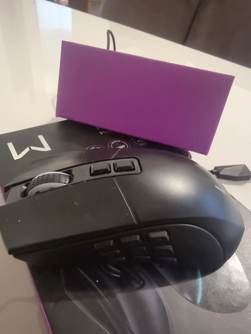 Mouse Gamer Wolf Warrior Mo420 - Foto 2