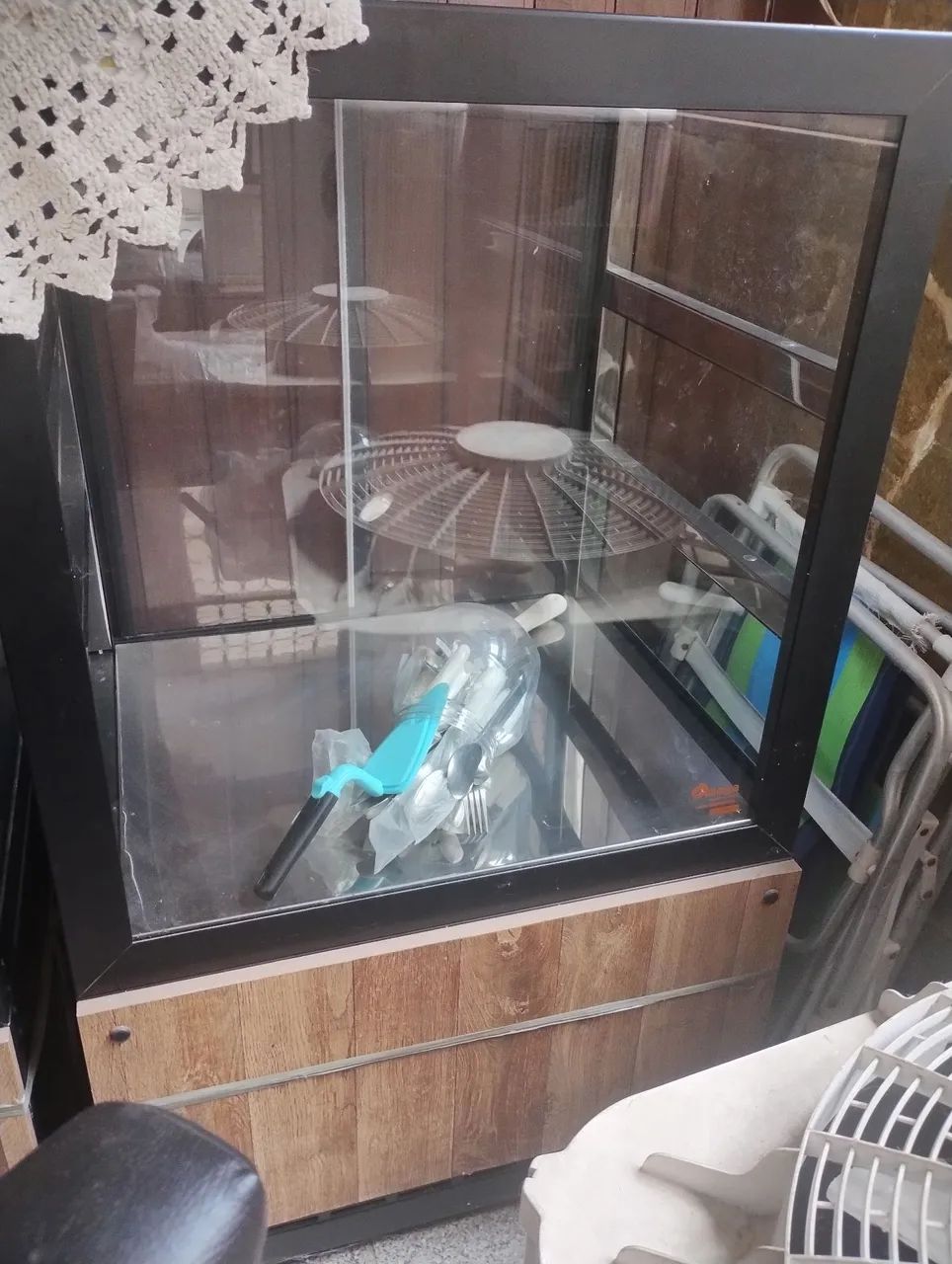 3 vitrines conjunto, seca, quente e fria