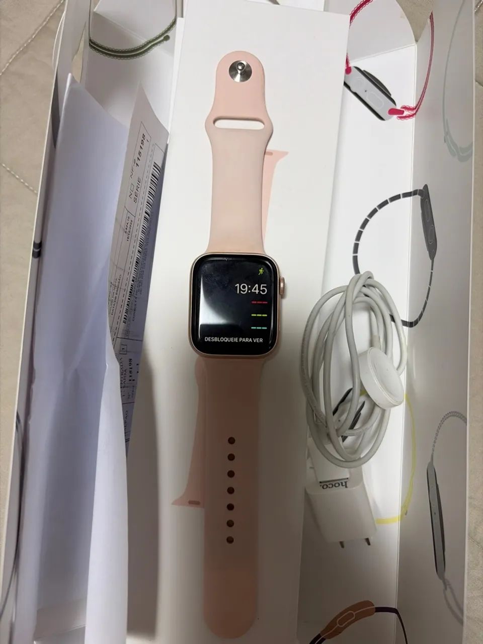 Apple watch serie 5 44mm . Perfeito, sem detalhes.