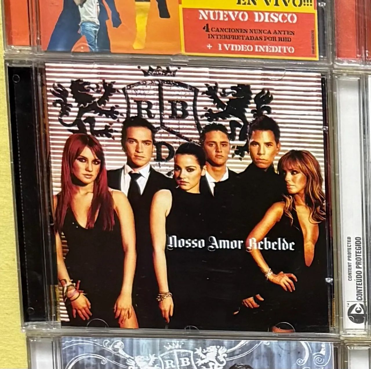 CD NOSSO AMOR REBELDE - RBD (RELANÇAMENTO)