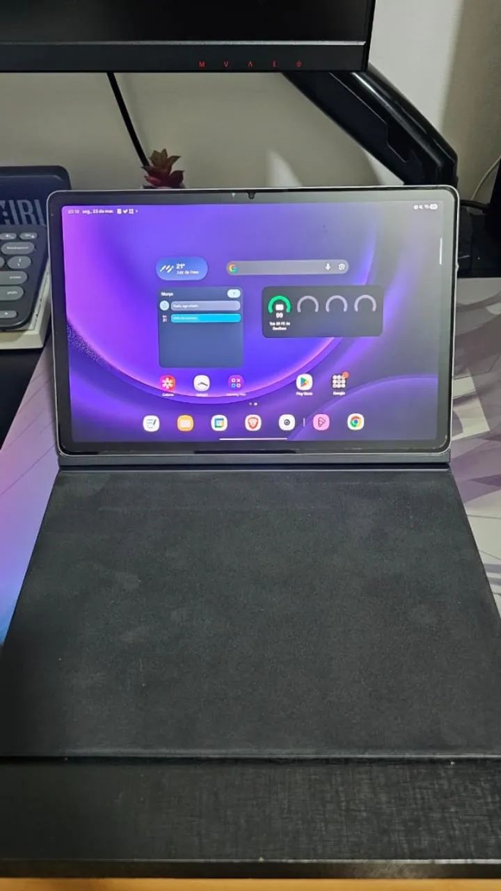 Samsung Galaxy Tab S9 FE 128GB - Completo + NF + Capa Original - Foto 3