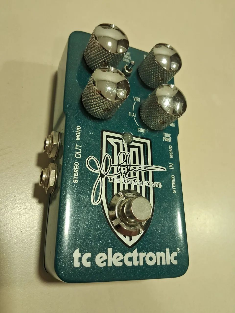 Pedal Tc Eletronic Dreamscape John Petrucci Flanger Chorus Vibrato