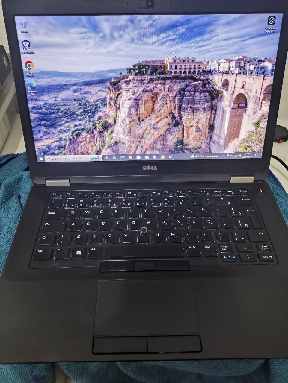 notebook Dell latitude core i5 de 6°ger. + 8gb + 128gb de SSD M2 seminovo!