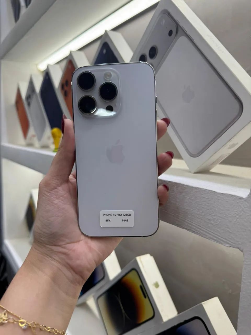 IPHONE 14 PRO 128 GIGAS SILVER - Celulares e Smartphones
