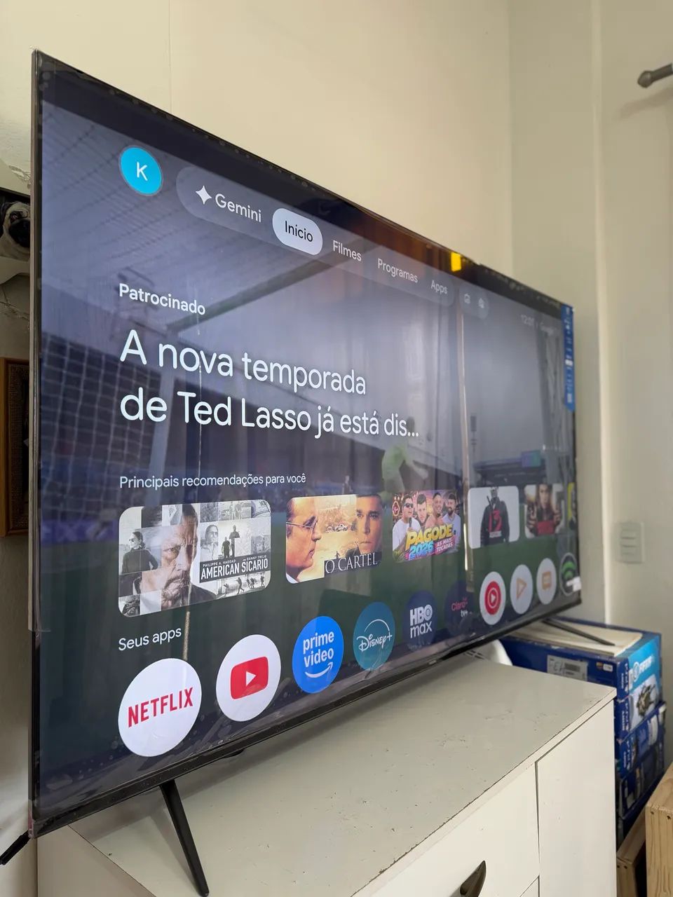 TV PHILIPS SMART 4K - 70 POLEGADAS | 2 MESES DE USO - C/ NOTA FISCAL - Foto 2