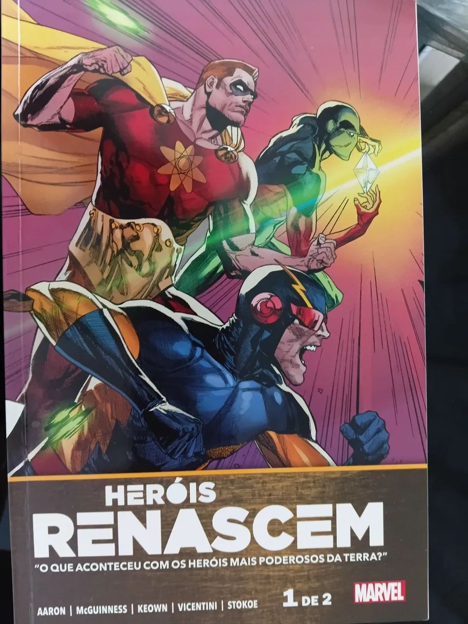 Herois renascem Marvel em dois volumes.  - Foto 2