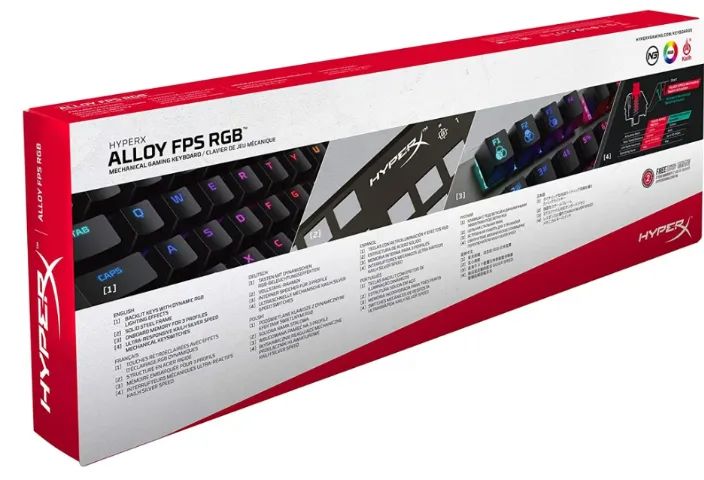Teclado HyperX FPS Alloy RGB - Foto 3
