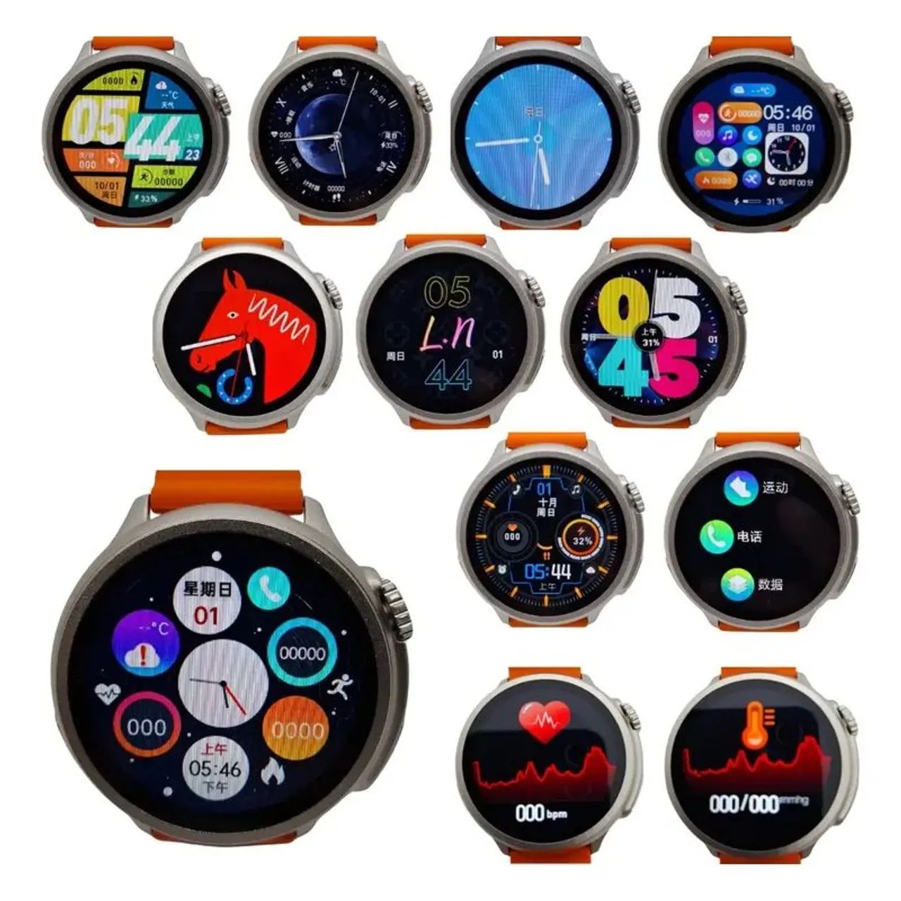 Smartwatch hw3 ultra max relógio inteligente - Smartwatches - Boa