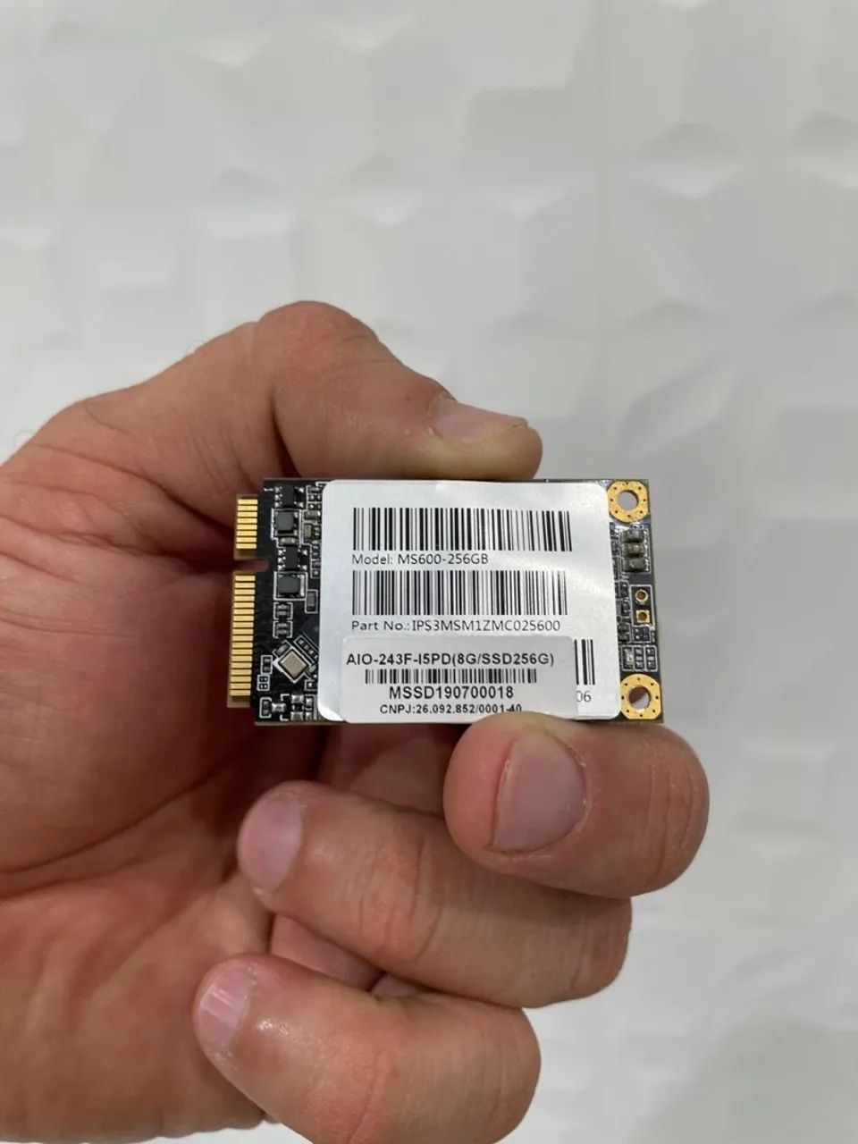 SSD MSata de 256GB