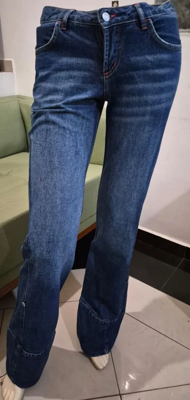 Calça Jeans Cavalera Original - Tamanho 38 (100% Algodão) - Foto 3