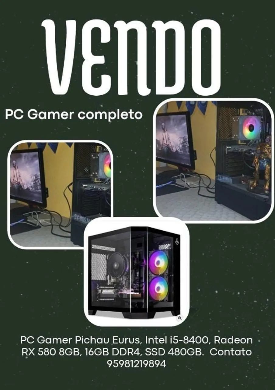 Vendo PC Gamer 