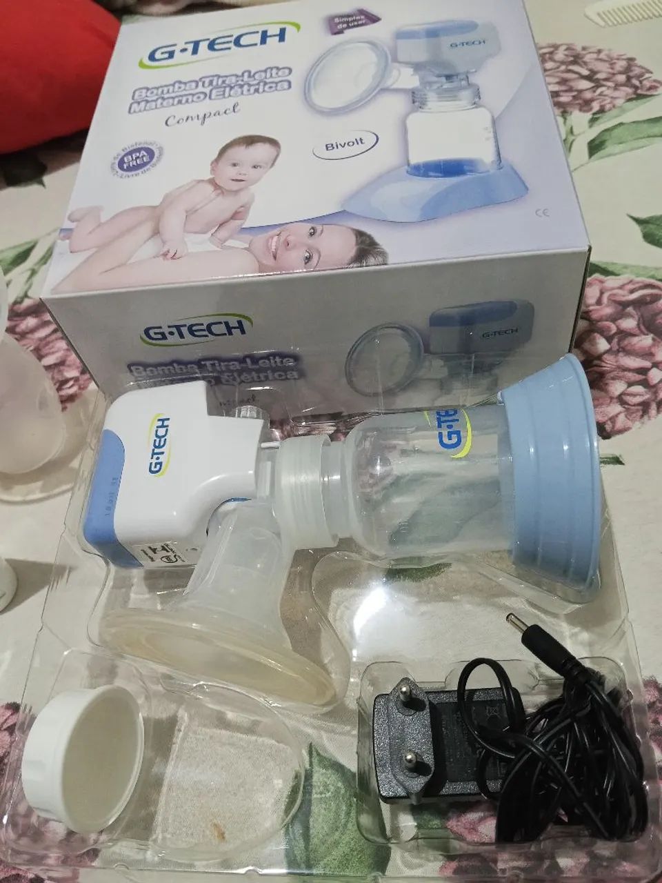 Bomba Tira Leite Elétrica.