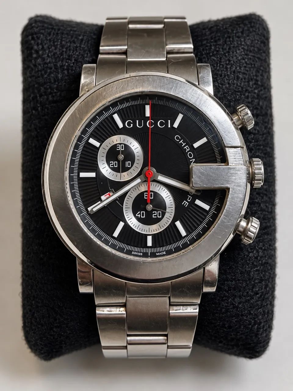 Gucci G-Chrono 101M Vintage Swiss Made Cronógrafo 25 Anos