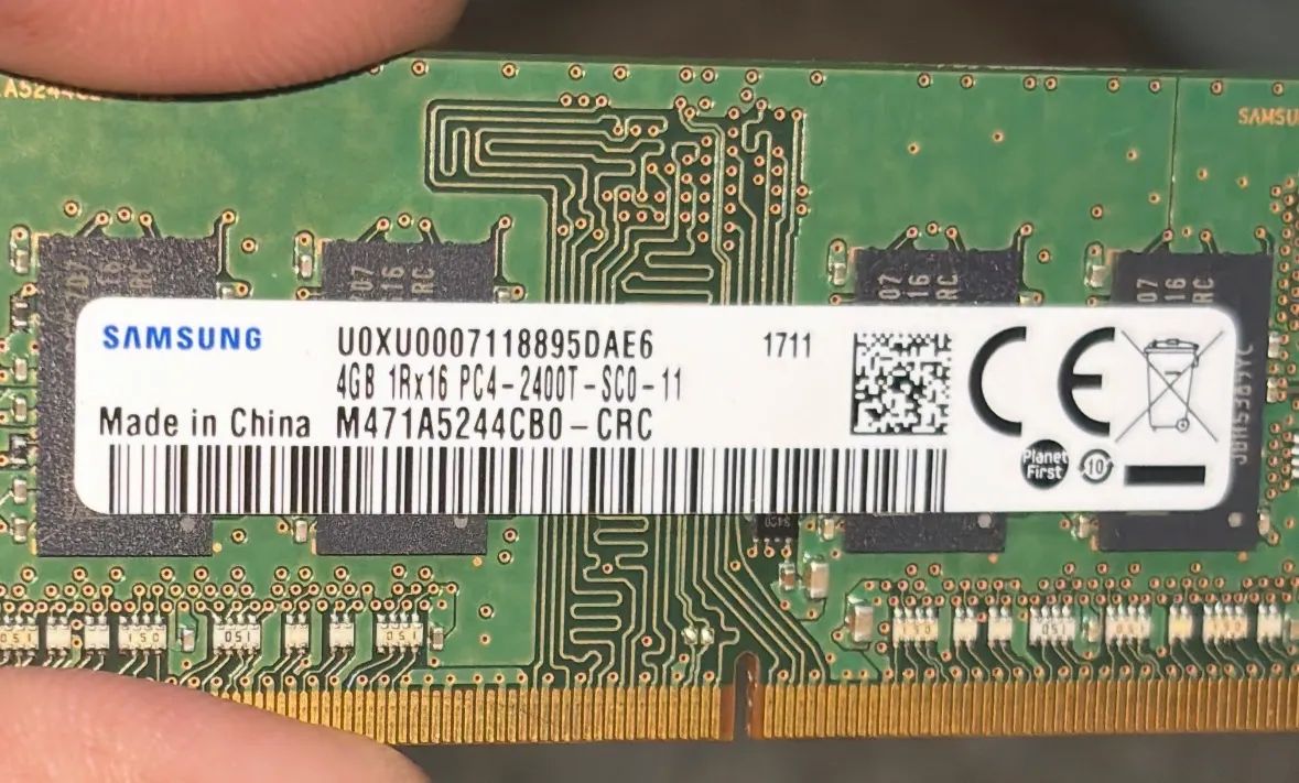 Memória RAM Notebook 4G8 1Rx16 PC4-2400T- SCO- 11