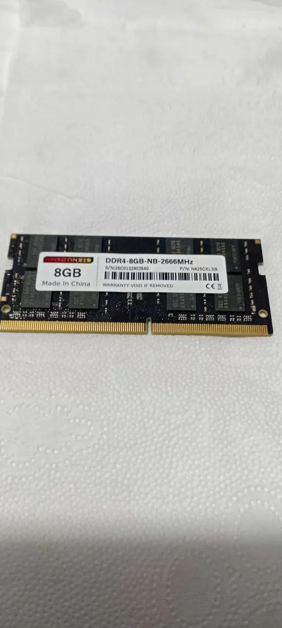Memória ddr4 8 gb notebook 