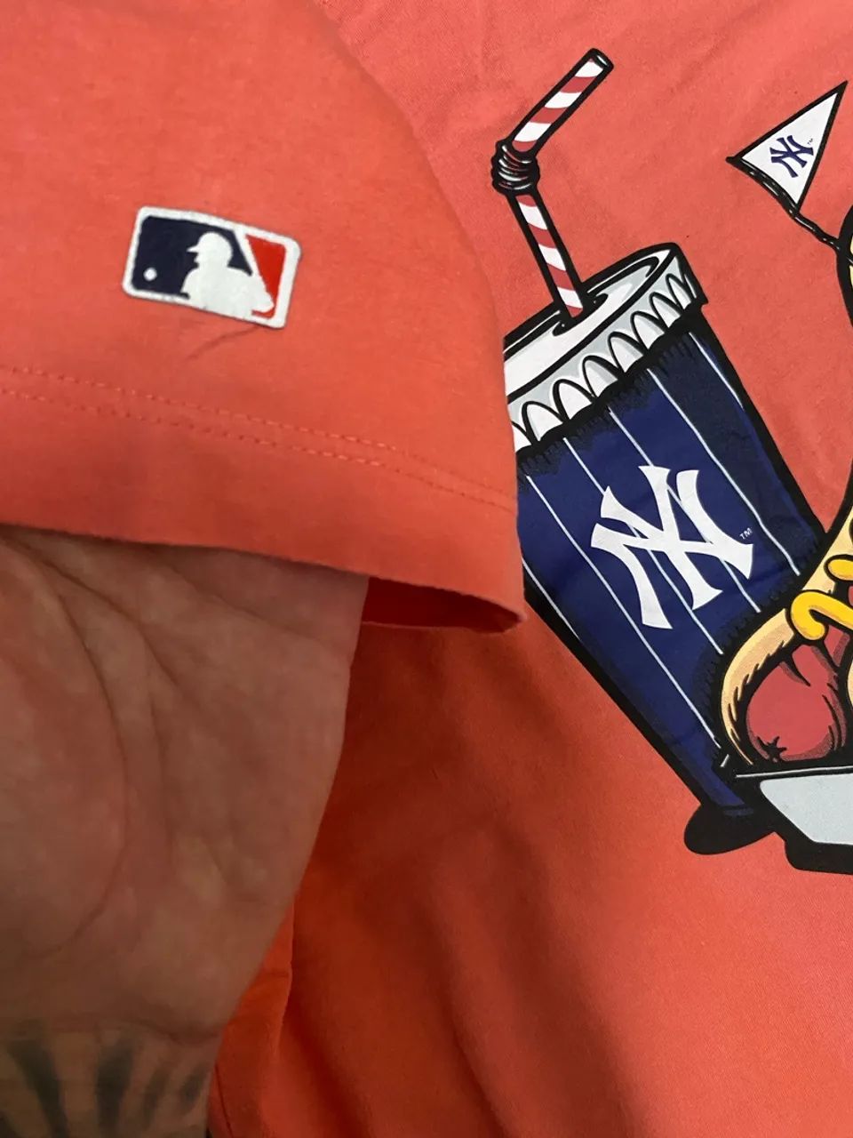 Camisa new era NY P(serve M magro) - Foto 3