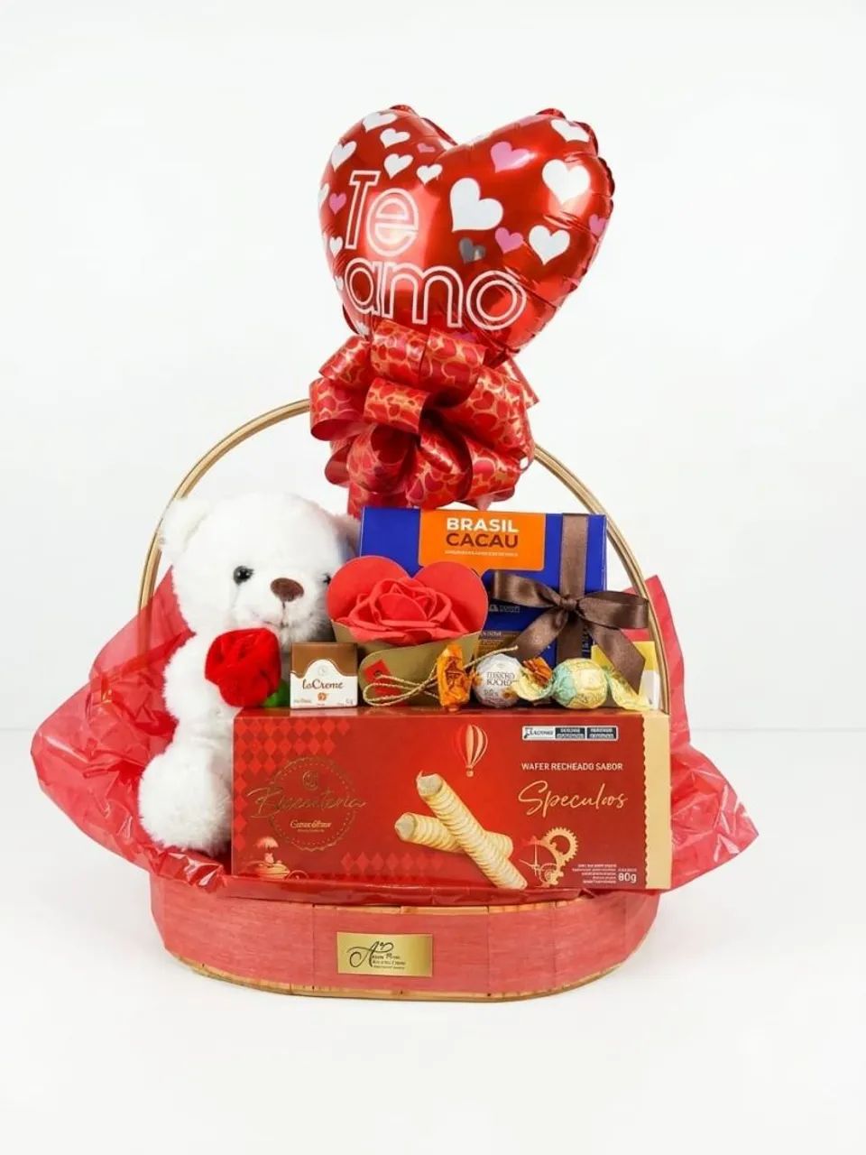 Cesta de chocolate Cacau Show 