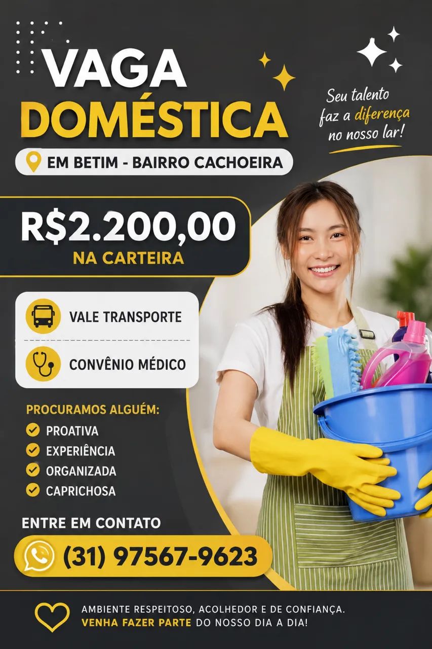 VAGA DE EMPREGO