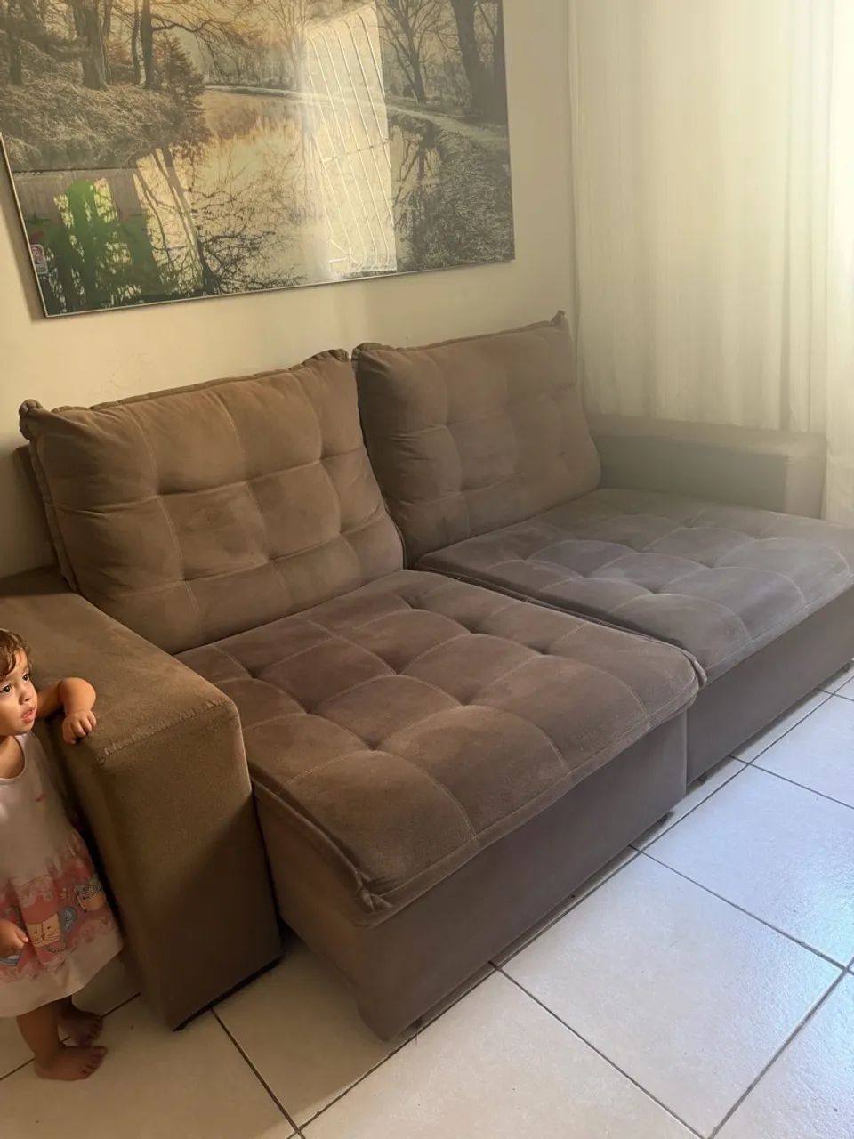 Sofá dois lugares 