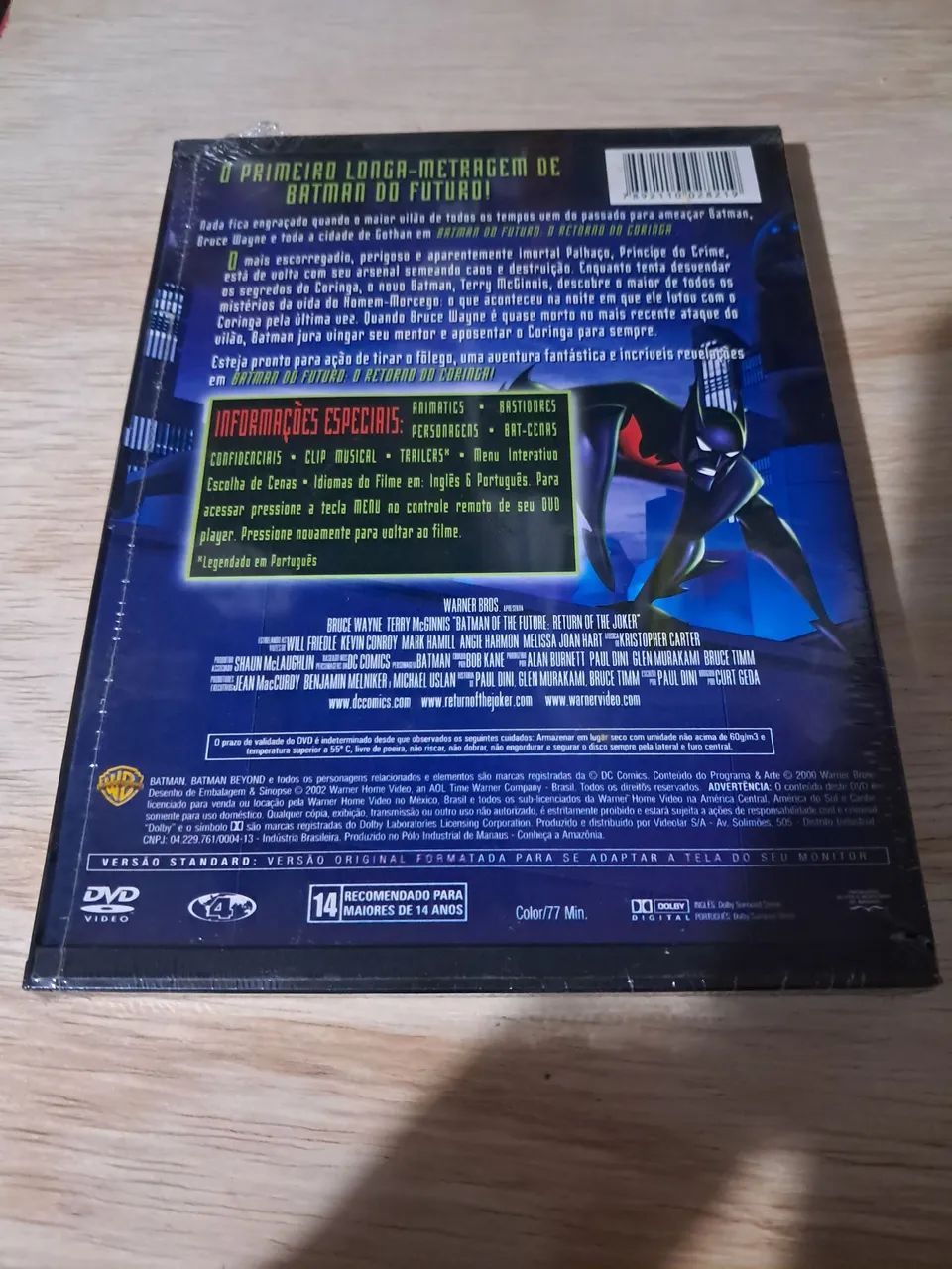 Batman do Futuro: O retorno do Coringa DVD Lacrado - Foto 2