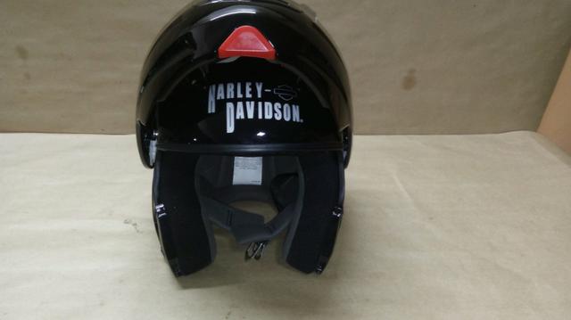 Capacete importado original, Harley Davidson escamoteável - Foto 7