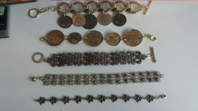 5 pulseiras