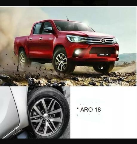 Vendo jogo de aro hilux SRX 2018 original