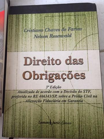Direito Civil: Direito das Obrigações - Cristiano Chaves e Nelson Rosenvald (ano 2008)