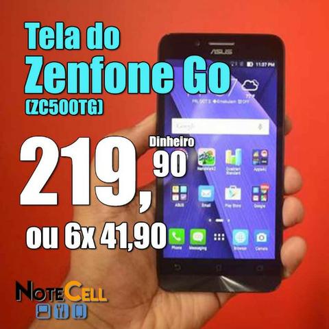 Tela do Zenfone Go