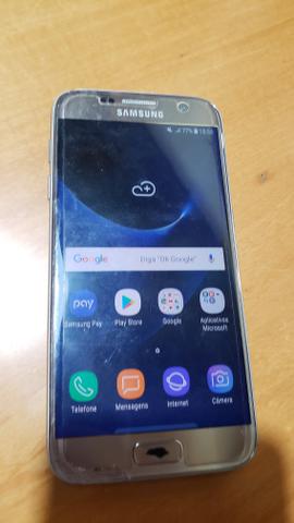 Samsung S7 Flat Dourado usado