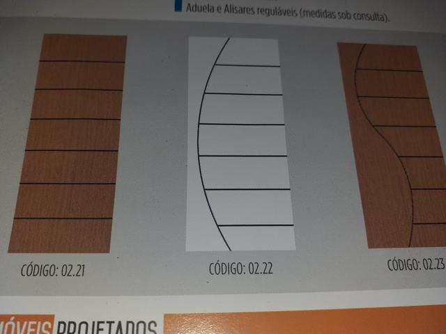 Portas frizandas de tudo os tamanhos mogno e brancas - Foto 2