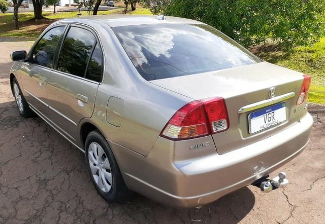 Honda Civic Sedan LX 1.7 16 V 115 CV Mec Dourado - Foto 3