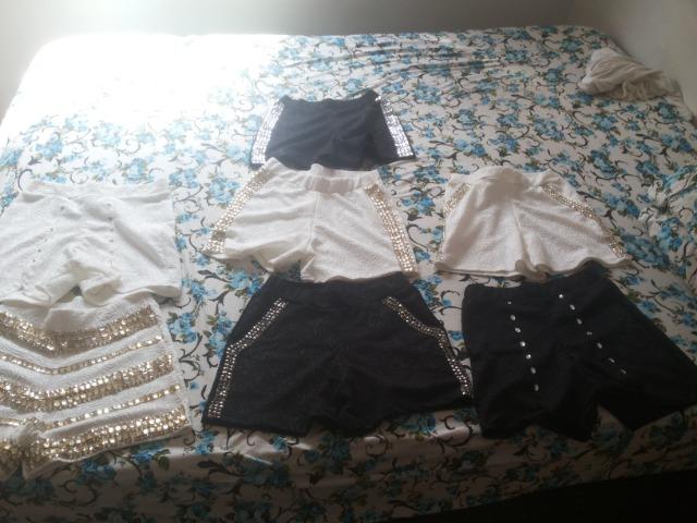 Bermudinhas novas (lote de roupa) baratissimo - Foto 2