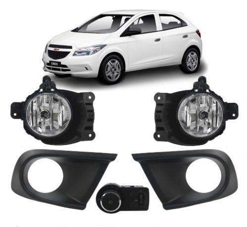 Kit Farol De Milha Onix Prisma 2013/2017 Joy Lt Original Gm