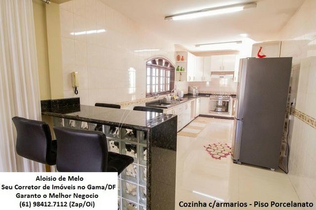 Aloisio Melo Vde: Q. 22 S/Leste! Sobrado, 3 Salas, Escrit., 3 suites, Pisc., Ac. Financ - Foto 9