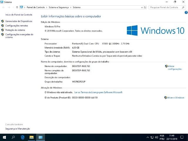 PC Pentium Dual-Core E5500 - Foto 4