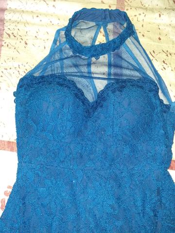 Vestido azul de festa - R$60,00 PRA VENDER AGORA