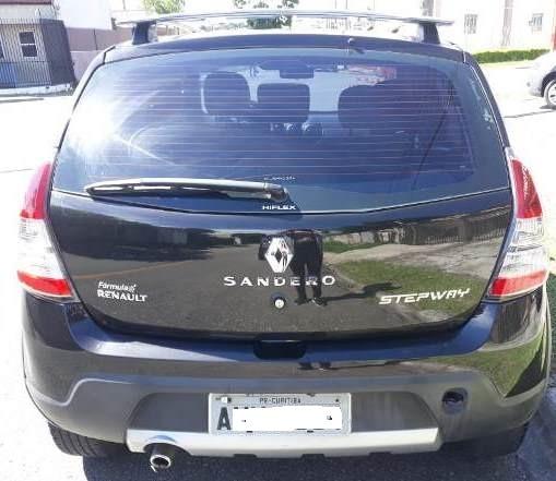 Sandero stepway 1.6, flex, completo, air bag, abs, placa a, rodas - Foto 6