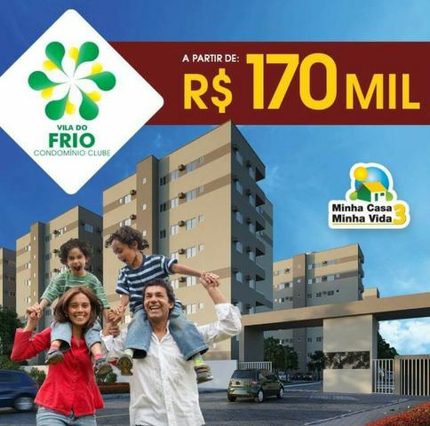 Vila do Frio Condomínio club 3 qrts 1 suite 64m, com piscina e Varanda e Suite (Promoção)