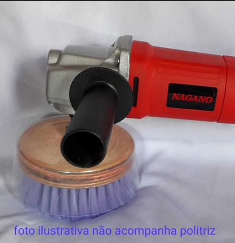 Escova para POLITRIZ M14/furadeira, Sabão APC - Foto 3